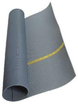 Isoliermatte, Oberseite gerieft, 4,5 mm stark, 1000 mm breit, 10 m lang